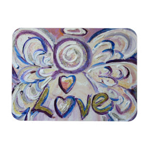 Love Heart Guardian Angel Word Magnet