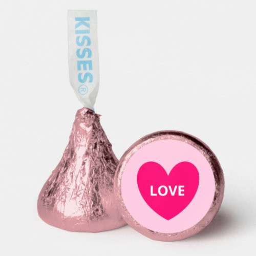 Love Heart Hersheys Kisses