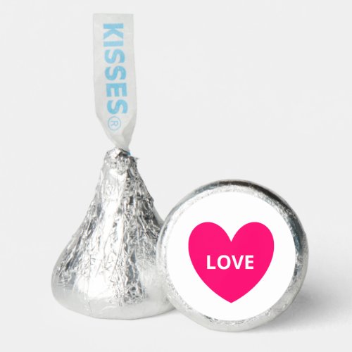 Love Heart Hersheys Kisses