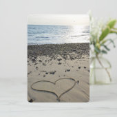 Love Heart in Sand (Standing Front)