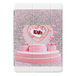 Love heart iPad pro cover