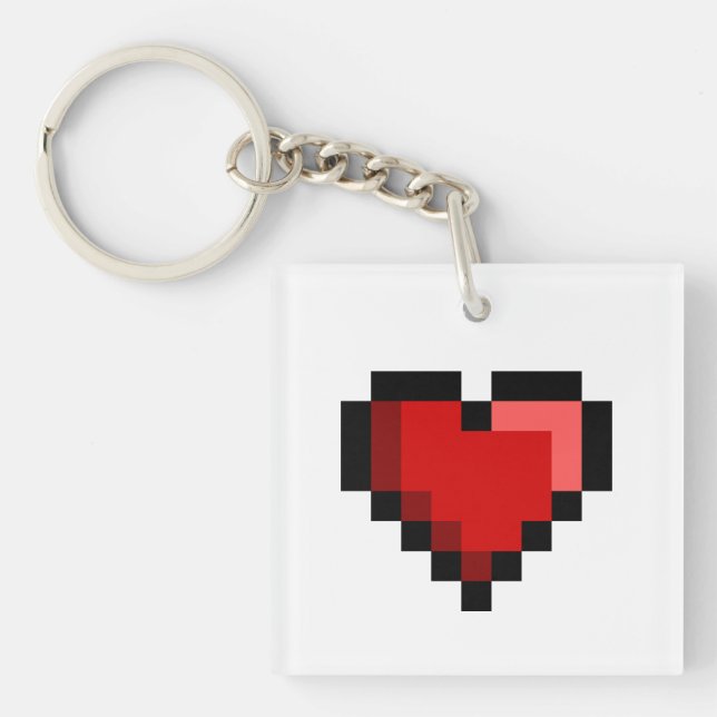 Love Heart Keychain (Front)