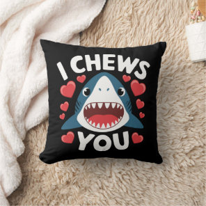 Love Heart Leopard Cute Valentine's Day  Throw Pillow