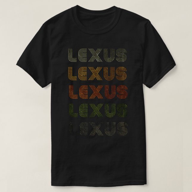 Love Heart Lexus Tee GrungeVintage Style Black Lex (Design Front)