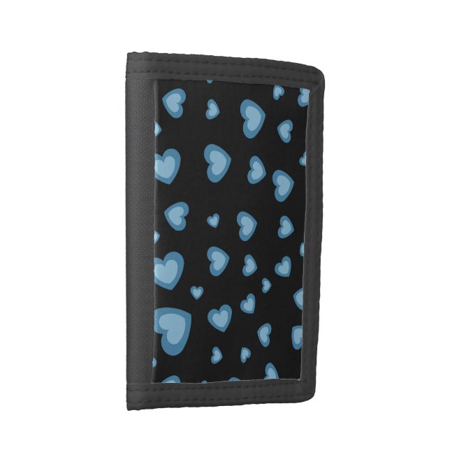 LOVE HEART MEMORY TRIFOLD WALLET (Side)