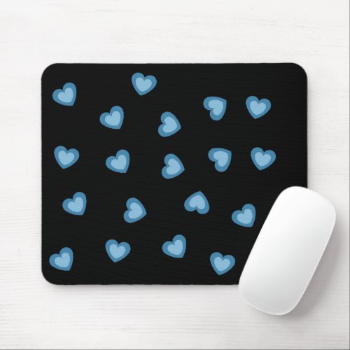 LOVE HEART MOUSE PAD