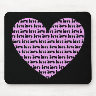 Love Heart Mouse Pad