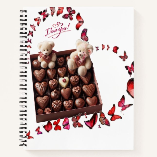 Love Heart  Notebook (Front)