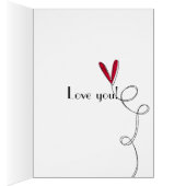 love heart on skeleton cards (Inside (Right))