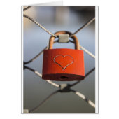 Love Heart Padlock (Front)