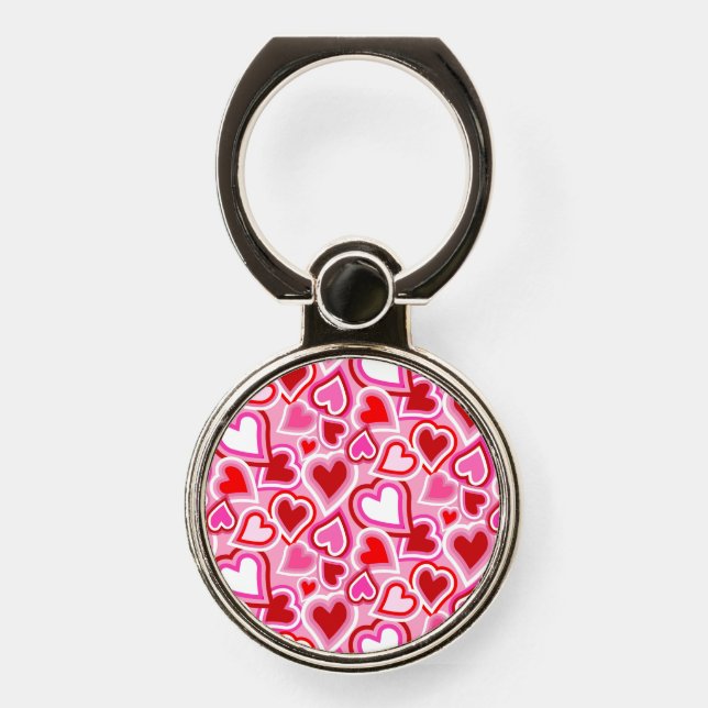 Love heart phone ring stand (Front)