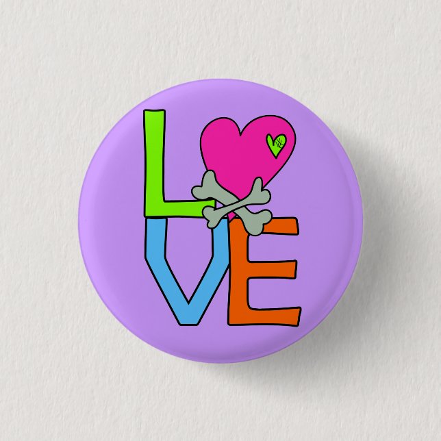 Love-Heart Pin (Front)
