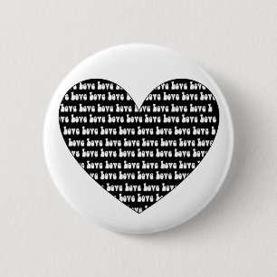 Love Heart Pinback Button