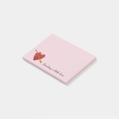 Love Heart Post_it Notes