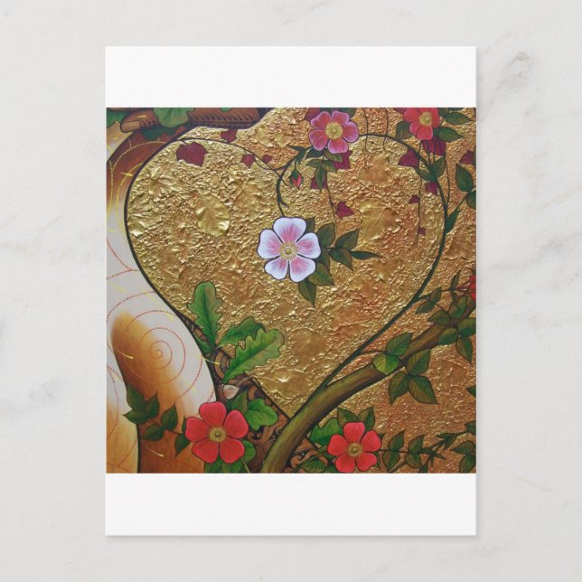 Love Heart Postcard (Front)