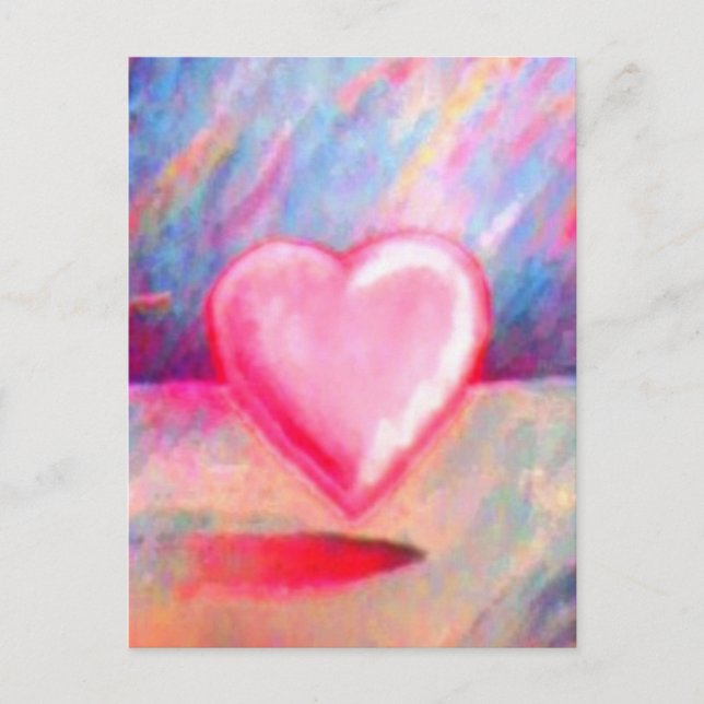 Love Heart Postcard (Front)