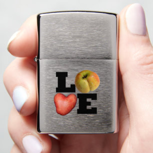 LOVE Heart potato L01 Zippo Lighter