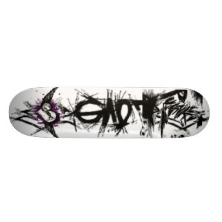 love, heart, punk skateboard deck