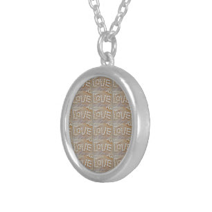 Love Heart Sea Shell Beach Hearts Seashells Summer Silver Plated Necklace