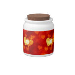 Love Heart Shape Candy Jar Love Heart Shape Candy Jar