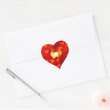 Love Heart Shape Heart Sticker