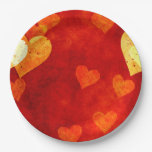 Love Heart Shape Paper Plates Love Heart Shape Paper Plates