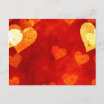 Love Heart Shape Postcard