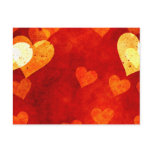 Love Heart Shape Postcard Love Heart Shape Postcard