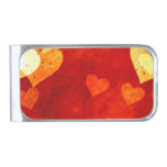 Love Heart Shape Silver Finish Money Clip Love Heart Shape Silver Finish Money Clip