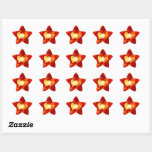 Love Heart Shape Star Sticker Love Heart Shape Star Sticker