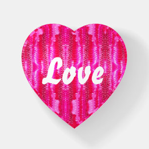 Love Heart Shaped Paperweight