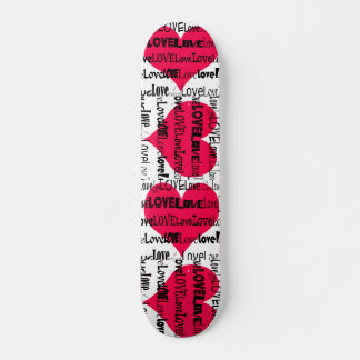 Love Heart Skateboard Deck