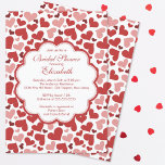 Love Heart Spring Bridal Shower Invitation at Zazzle