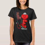 Love Heart Stethoscope Nurse Life Valentine Day 20 T-Shirt