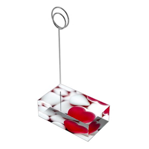 Love heart sweets Table card holder