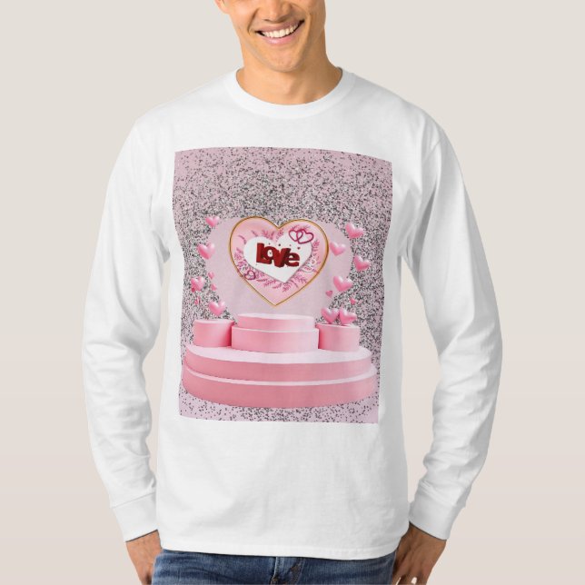 Love heart  T-Shirt (Front)