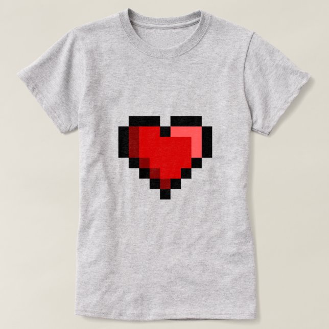 Love Heart T-Shirt (Design Front)