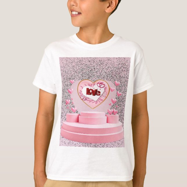 Love heart  T-Shirt (Front)