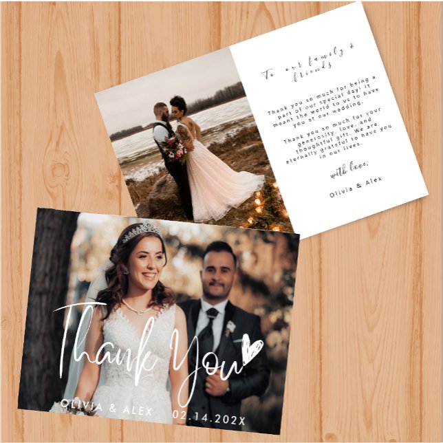  Love Heart  Thank You card (Creator Uploaded)