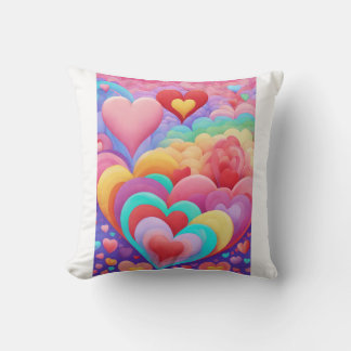 Love Heart Throw Pillow