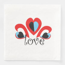 love heart traditional valentine red pea-cock mask