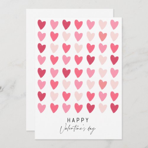 Love Heart Valentines Day card