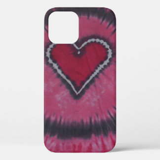 Love Heart Valentine's Tie Dye iPhone 12 Case