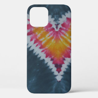 Love Heart Valentine's Tie Dye iPhone 12 Case