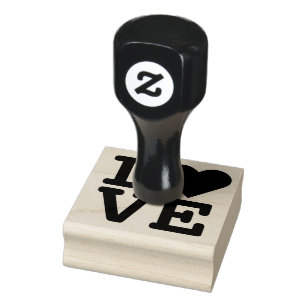 Love Heart Wedding Valentines Day DIY Art Craft Rubber Stamp
