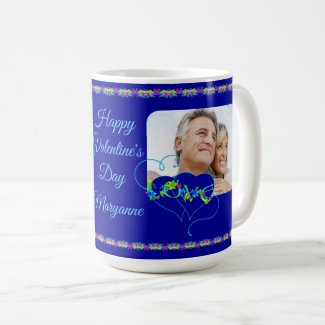 Love Hearts and Flowers Custom Photo