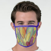 Love Hearts Art Inspirational Custom Face Mask (Worn Him)
