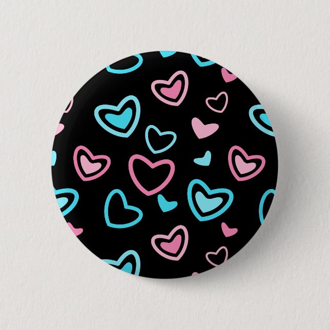 Love Hearts Button (Front)