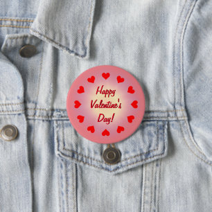 Love & Hearts Button