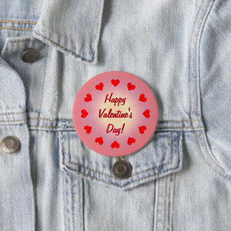 Love & Hearts Button